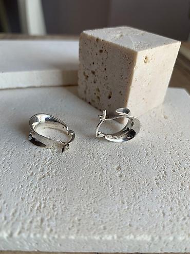 Серебряные серьги: Серебряные серьги, Проба 925, Женские, Новый — 9