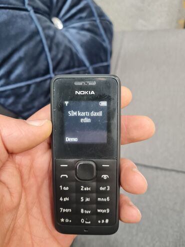 Nokia: Nokia 1, 2 GB, rəng - Qara, Düyməli