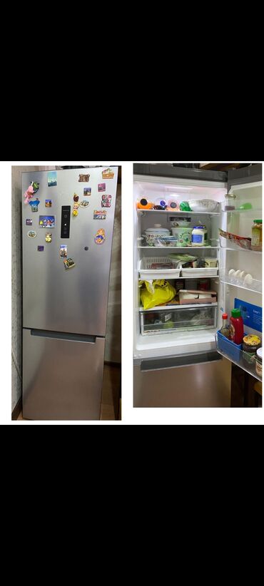 sumqayitda islenmis soyuducu: 2 двери Bosch Холодильник Скупка, цвет - Белый