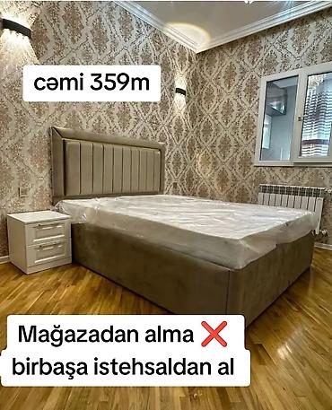 ikili carpayı: Yataq dəsti – birbaşa istehsaldan • Qiymət: cəmi 359 m • Komplekt — 1