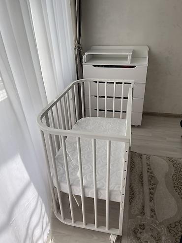 bunk bed: Детская кровать трансформер, Б/у, цвет - Белый — 5