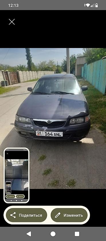 124 2 2: Mazda 626: 1999 г., Механика, Седан — 3