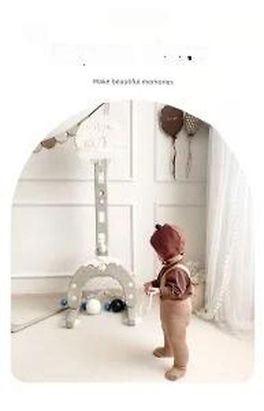 avion igracka za decu: Multifunkcionalni dečiji sportski set 3u1 – košarka, fudbal i mini — 8