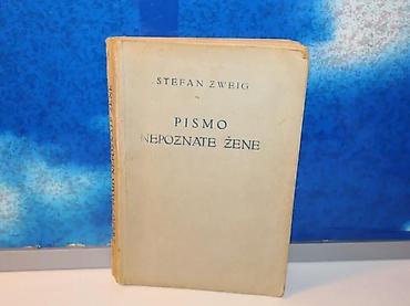stara slova: Pismo nepoznate žene stefan zweig1952 zagrebmek povez 20 cmoštećena — 2