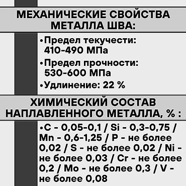 Электроды: Этектроды LB-52U (Kobelco) - оригинал: •2,6мм •3,2мм •4,0мм — 5