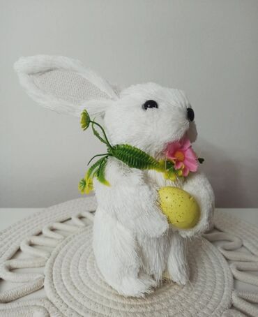 dekoracija salveta za uskrs: Easter decoration, color - White, New