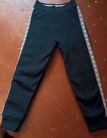 мужские штаны на резинке: Штаны, С лампасами, Зима