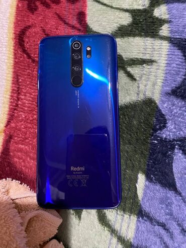 телефоны бу ош: Redmi, Redmi Note 8 Pro, Б/у, 128 ГБ, цвет - Синий, 2 SIM