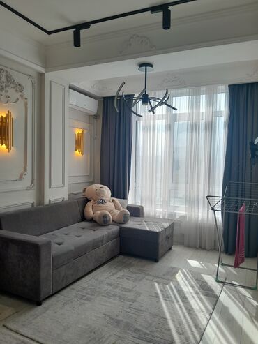 ищу квартиру дордой рынок рядом: 2 комнаты, 48 м², Элитка, 8 этаж, Евроремонт