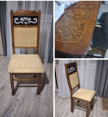 Qonaq otağı dəstləri: Qonaq otağı üçün, İşlənmiş, Açılan, Kvadrat masa, 6 stul lalafo.az -da Qonaq otağı dəstləri: Qonaq otağı üçün, İşlənmiş, Açılan, Kvadrat masa, 6 stul