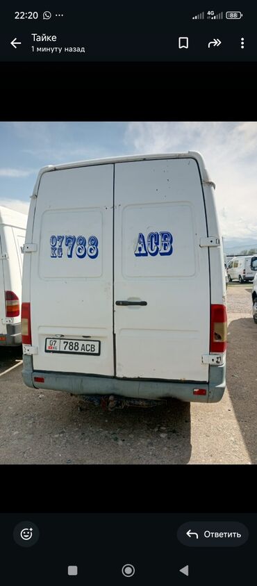 Mercedes-Benz: Mercedes-Benz Спринтер: 1999 г., 2.9 л, Механика, Дизель, Бус