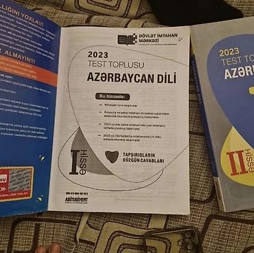 Testlər: Azərbaycan dili Testlər 11-ci sinif, DİM, 2-ci hissə, 2023 il — 2