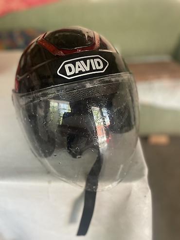 Спорт и отдых: Мотоциклетный шлем DAVID, закрытого типа (full face). Характеристики — 3