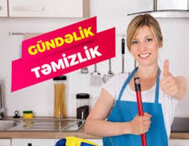Xadimələr, təmizlikçilər: Salam.Ev,ofis,obyekt təmizlik işine gedirem bir neçə saatlıq getdiyim