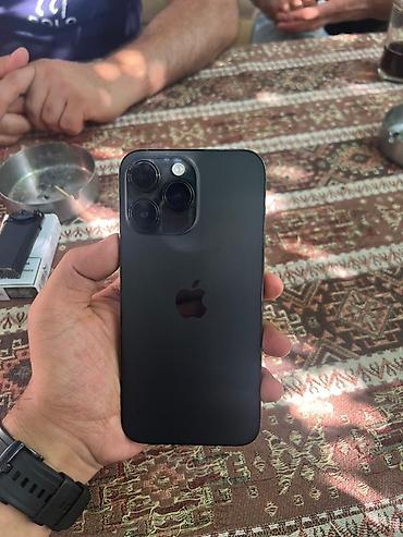 2 ci el 14 pro max: IPhone 14 Pro Max, 256 GB, Qara, Simsiz şarj — 6