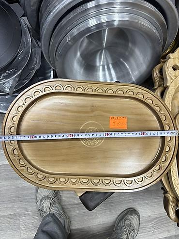 Подносы: Ручные деревянные подносы/менажницы для сервировки, дерево для — 16