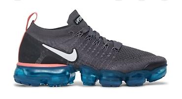 Kişi ayaqqabıları: Nike Air VaporMax Flyknit idman ayaqqabısı - Rəng: tünd boz üst — 1