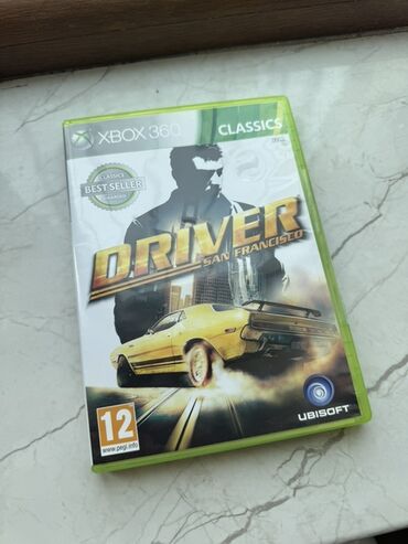pc disk: Xbox 360 konsolu üçün "Driver San Francisco" videooyunu. Tam Orjinal