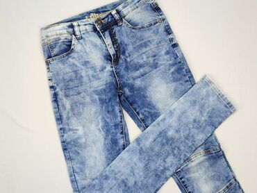 spodnie woskowane matowe: Jeans, 14 years, 158/164, condition - Perfect