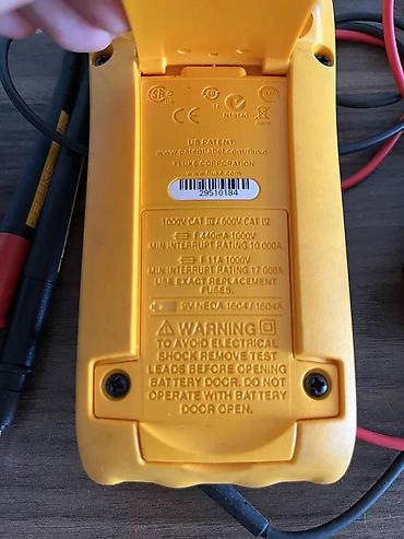 Multimetrlər və testerlər: Fluke 179 Multimetr satılır. ideal vəziyyətdə. Təzədən fərqlənmir -da lalafo.az — 4 Multimetrlər və testerlər: Fluke 179 Multimetr satılır. ideal vəziyyətdə. Təzədən fərqlənmir — 4