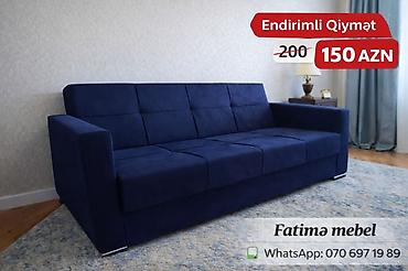 Dərin göy rəngdə, müasir dizaynlı yumşaq divan. Geniş oturacaq və lalafo.az -da Dərin göy rəngdə, müasir dizaynlı yumşaq divan. Geniş oturacaq və