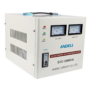 Məhsul №: 5863 Məhsulun adı: Stabilizator Andeli 3000W Brend: Andeli lalafo.az -da Məhsul №: 5863 Məhsulun adı: Stabilizator Andeli 3000W Brend: Andeli