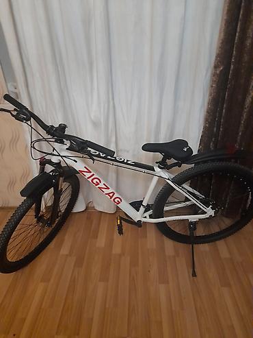 cross velosiped: ZIGZAG markalı dağ velosipedi. Ağ-qara rəng kombinasiya ilə — 3