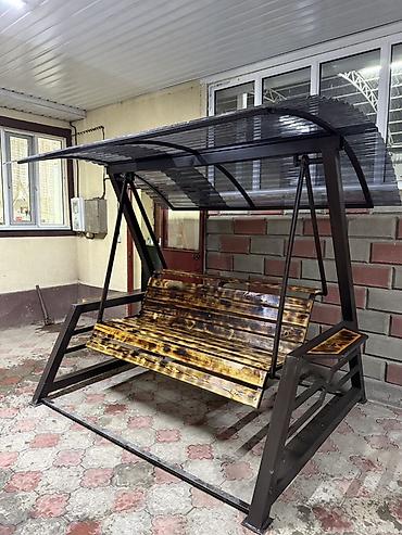 секс тв: Садовые качели Металл, Со спинкой, С крышей — 2