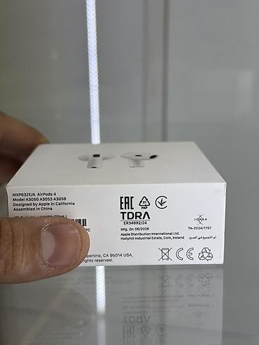 apple airpods 4: **Apple AirPods 4 simsiz qulaqlıq** Apple AirPods 4 simsiz qulaqlıq — 3