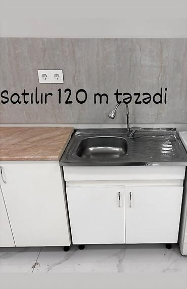 ucuz stullar: Satılır: ofis/mebel dəsti (ağ rəng, minimal dizayn) - Yemək/iş stolu — 10