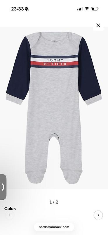 Kombinezonlar: Tommy Hilfiger körpə üçün uzunqol tulum. 3-6 ay - Model: körpə üçün — 1