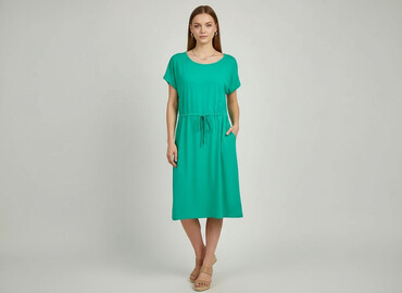 sukienki bawełniane allegro: Women`s dress, size S