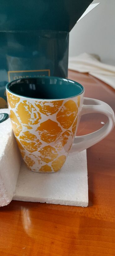 Fincanlar: Fincanlar, rəng - Sarı, Keramika, 1 əd — 6