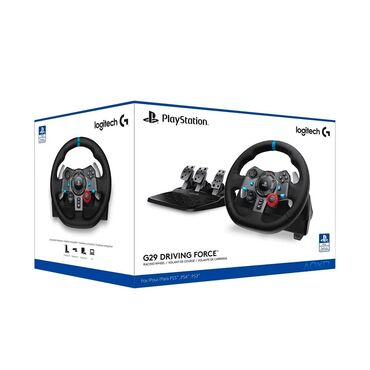 джойстики для авиасимуляторов: Руль Logitech g29 + Shifter (КПП) G29 • PlayStation® 4 или