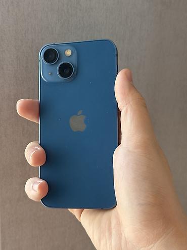 Apple iPhone: IPhone 13 mini, Б/у, 256 ГБ, Синий, 74 % — 1