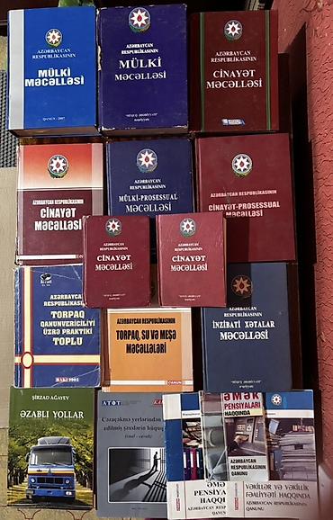 İdman və hobbi: Azərbaycanda hüquq sahəsinə aid geniş kitab toplusu Hamisi 60 manat — 1