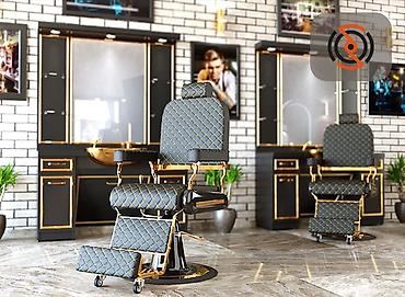 Салонные, медицинские комплекты мебели: Gözəllik salonları üçün tam interyer və mebel həlli - Salon bərbər — 5