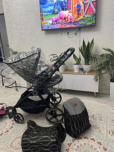Коляскалар: Коляска прогулочная NEW LUX - Легкая маневренная рама с поворотными — 6