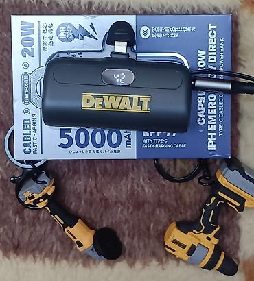 смарт кольцо: Power Bank Remax 5.000 mAh с логотипом DeWalt (лимитная версия для — 4