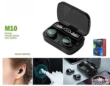 bezicne slusalice za android: Bežične Bluetooth Slušalice M10 🎧✨ 🎉 Novo, u originalnom pakovanju — 1