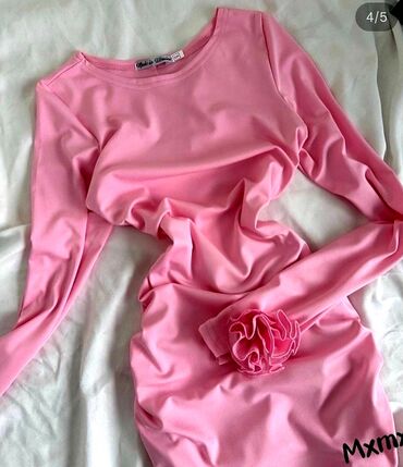 Haljine: XL, bоја - Crna, Koktel, klub, Dugih rukava — 19