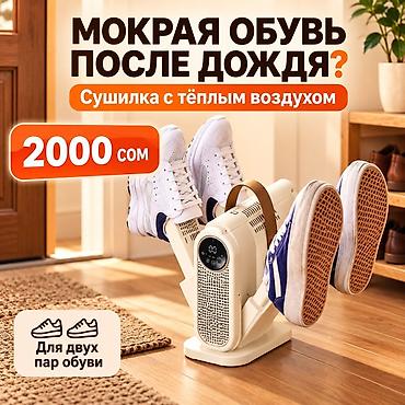 Электрическая сушилка для обуви — 2000 сом 👟 Промокла обувь после