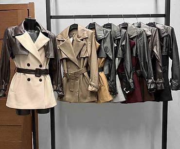 nikolas kaput: Ženski kratki kaput sa kožnim detaljima
4800 din
S M L Xl — 6