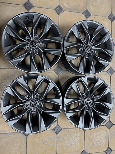 Литые Диски R 17 Toyota, Комплект, отверстий - 5, Б/у