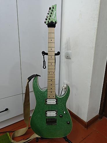 maple: Электрогитара Ibanez RG421MSP (Turquoise Sparkle) — Идеальное — 2