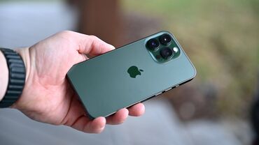 Apple iPhone: IPhone 13 Pro, Б/у, 128 ГБ, Зеленый, Зарядное устройство, Защитное стекло, 86 %