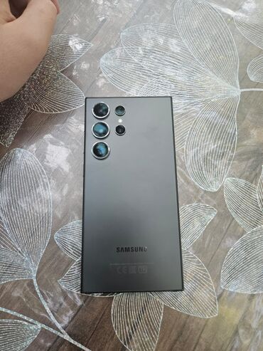 Samsung Galaxy S23 Ultra, 256 GB, rəng - Qara, Simsiz şarj