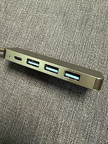 hoco e96a: Usb hub с hdmi портом. поддержка 4к-2к изображений. можно выводить — 1