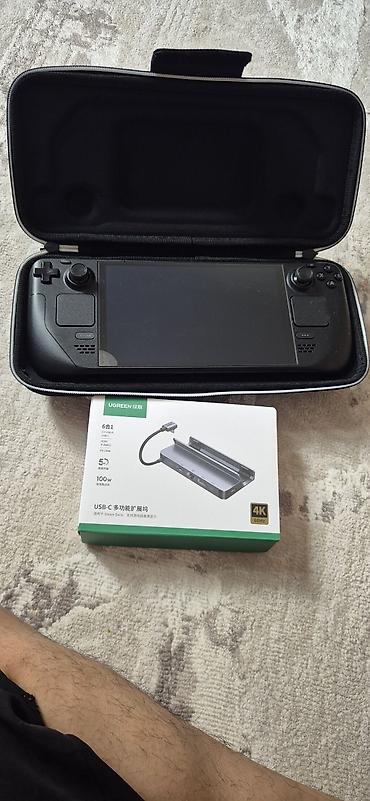 switch oled: Продаю оригинальный, стим дек 1тб идеальным состояние,в комплекте все — 1