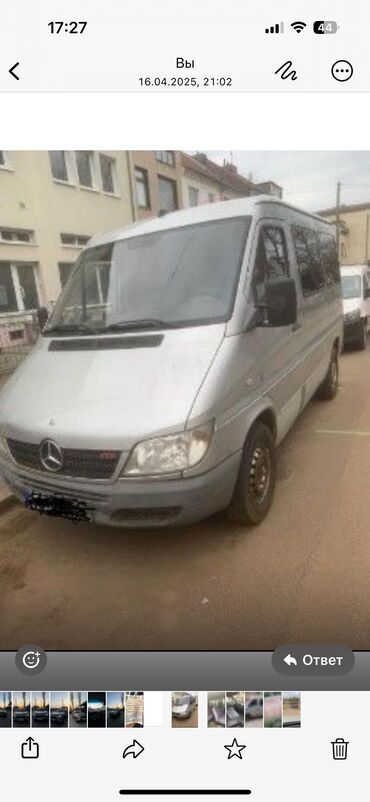 запчасти опель фронтера а: Mercedes-Benz Спринтер: 2004 г., 2.1 л, Механика, Дизель, Бус